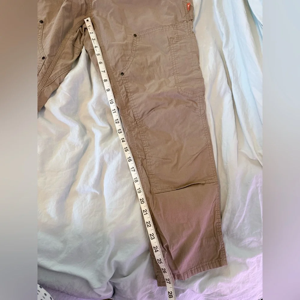 Dovetail Straight Leg Workwear Pants in Khaki - Picture 5 of 5